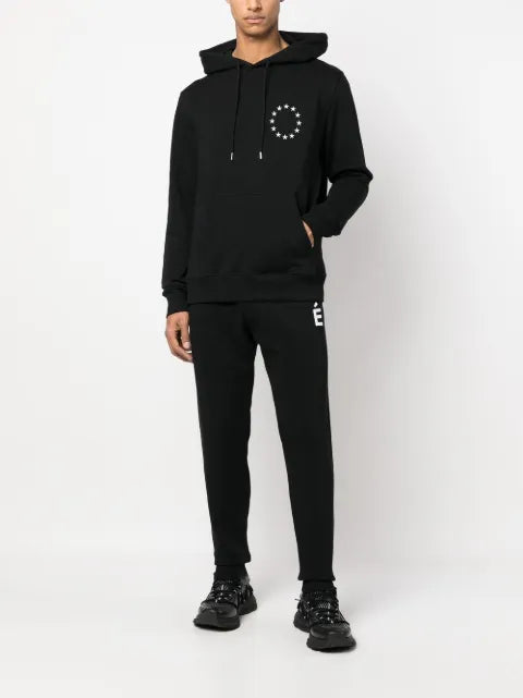 Études Studio logo-print long-sleeve hoodie