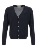Filippo De Laurentiis V-neck ribbed-edge cardigan