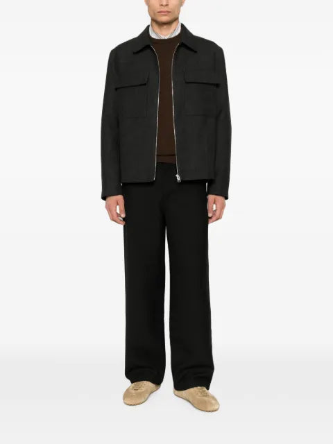 SANDRO zip-fastening pocket jacket