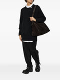 Yohji Yamamoto cut-out oversized sweater