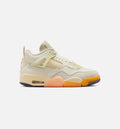 Air Jordan 4 Retro Birds of Paradise Women's Lifestyle Shoe - Coconut Milk/Metallic Gold/Muslin/Bright Mango/Sundial/Black