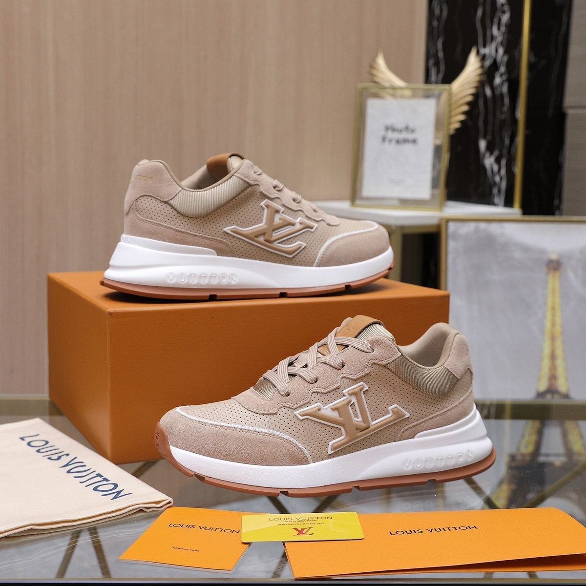 Louis Vuitton Gum-Sole Low-Top Sneakers